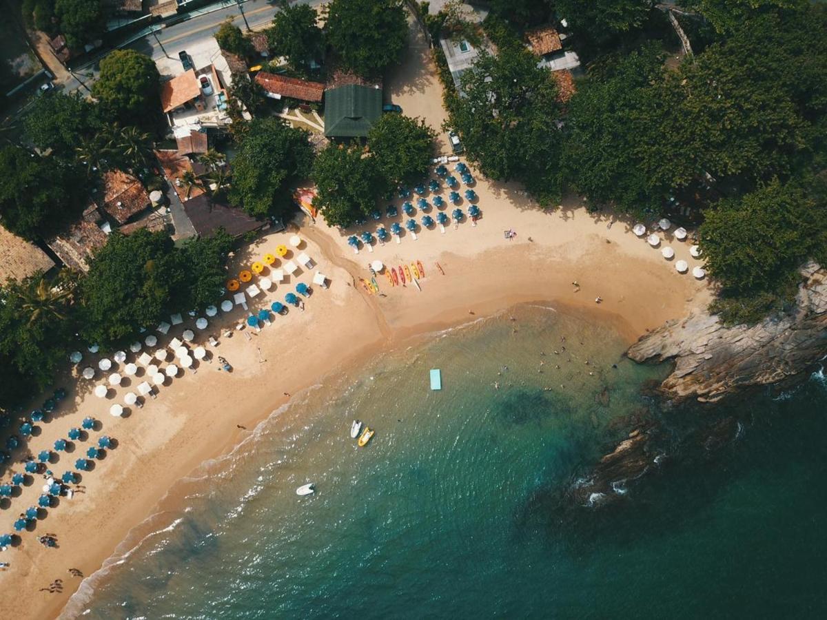 Bangalo Com Vista Para O Mar No Condominio Yacamim Ilhabela Praia Do Curral Exteriör bild