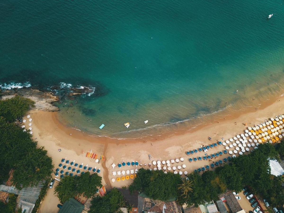 Bangalo Com Vista Para O Mar No Condominio Yacamim Ilhabela Praia Do Curral Exteriör bild