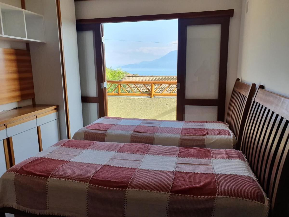 Bangalo Com Vista Para O Mar No Condominio Yacamim Ilhabela Praia Do Curral Exteriör bild