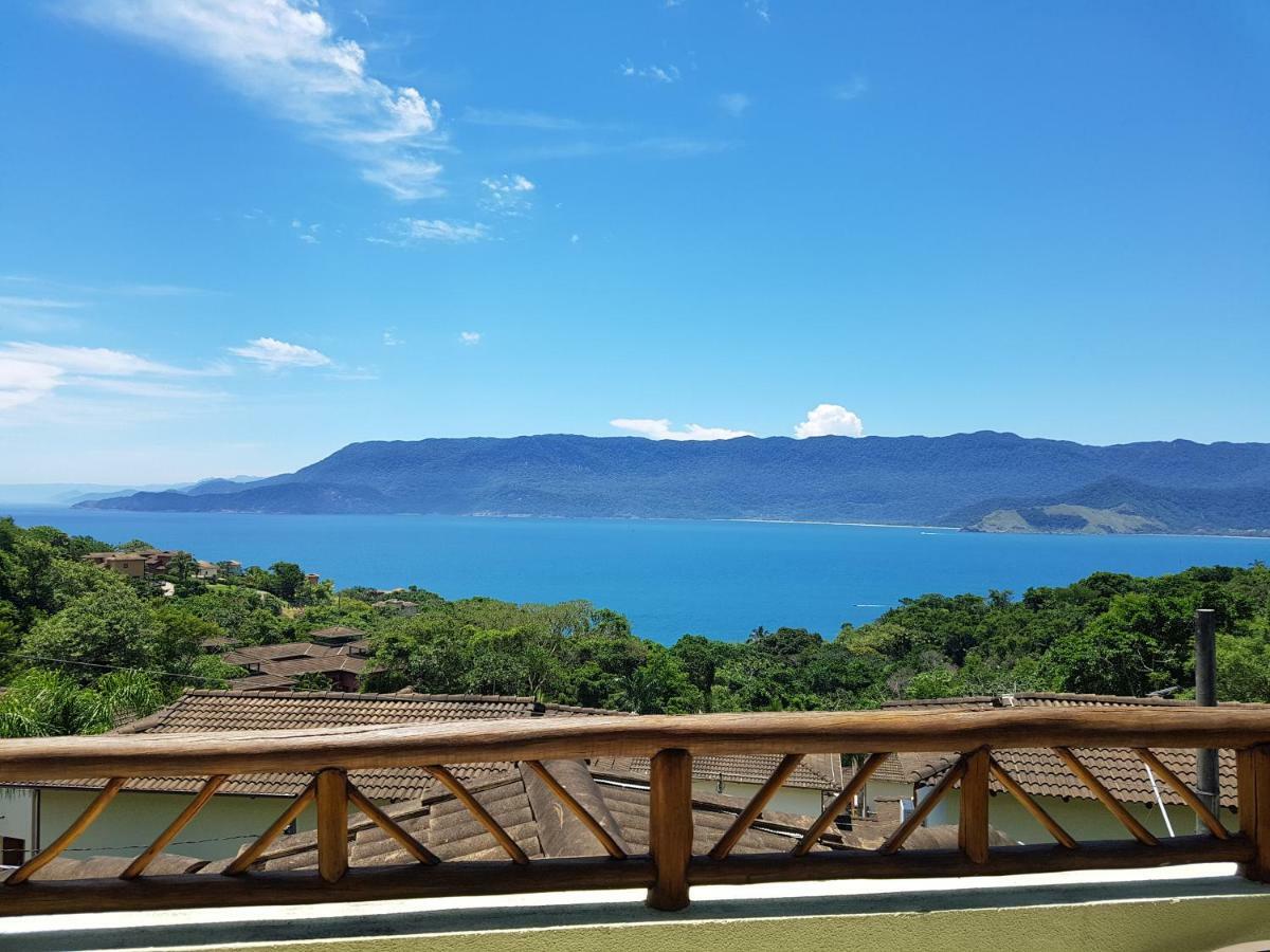 Bangalo Com Vista Para O Mar No Condominio Yacamim Ilhabela Praia Do Curral Exteriör bild