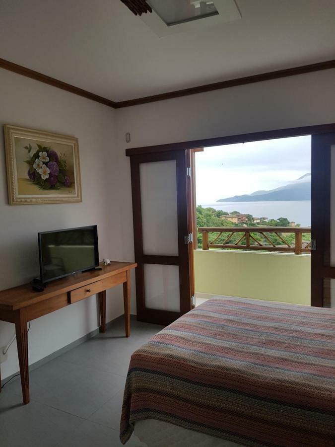 Bangalo Com Vista Para O Mar No Condominio Yacamim Ilhabela Praia Do Curral Exteriör bild