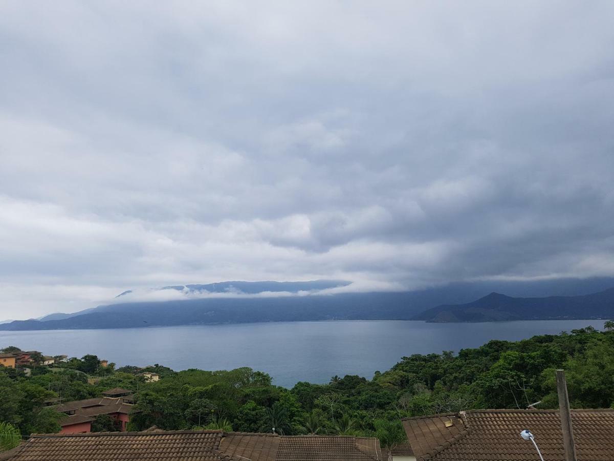 Bangalo Com Vista Para O Mar No Condominio Yacamim Ilhabela Praia Do Curral Exteriör bild